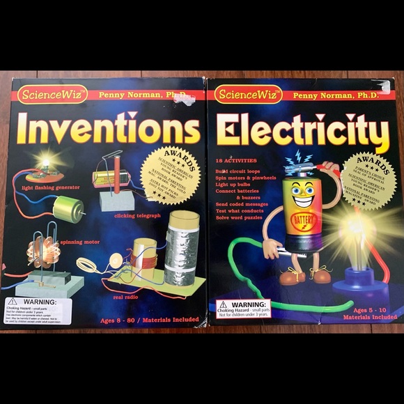 Other - 2 NEW Science Kits: electricity and Inventions